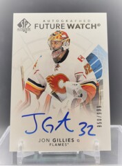 Jon Gillies 2017-18 - Future Watch Rookie Autograph Sp Authentic